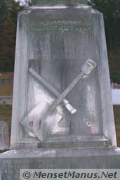 Briceville Cemetery Miners' Circle Monument