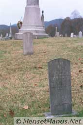 Leach Cemetery Miners' Circle Monument