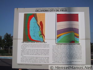 Geology, Oklahoma City Oil Field